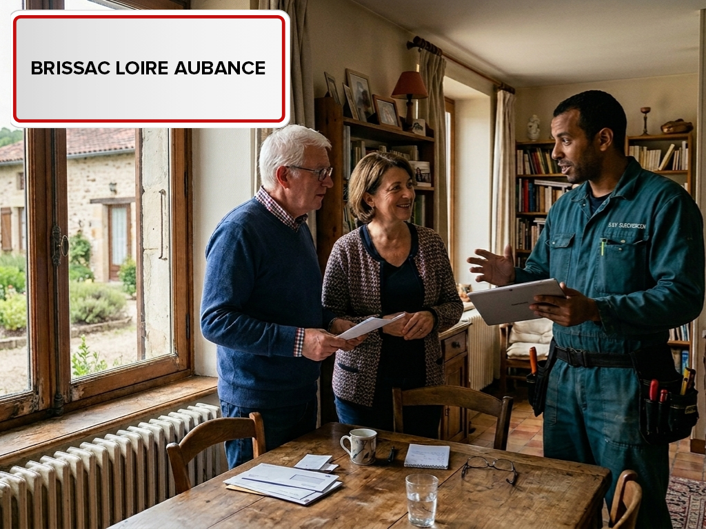 Installation de pompe à chaleur à Brissac Loire Aubance (49250) en Maine-et-Loire